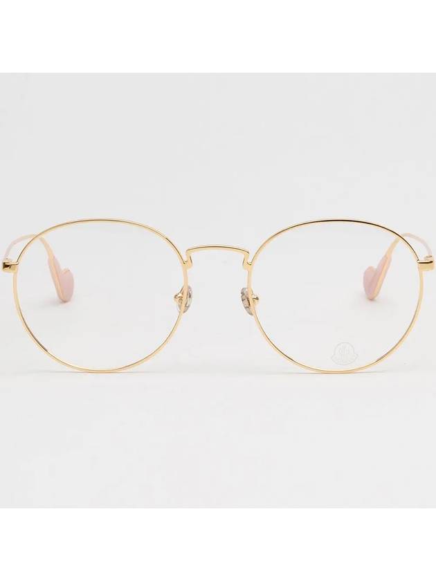 Eyewear Round Glasses Gold - MONCLER - BALAAN 4