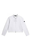 Paraglide Biker Mid Layer Zip-Up Jacket White - J.LINDEBERG - BALAAN 2