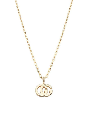 687118 Yellow gold GG running necklace 34147 - GUCCI - BALAAN 1