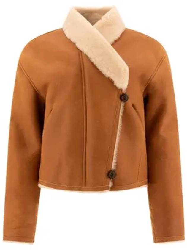 Eriana shearling jacket cinnamon - ISABEL MARANT - BALAAN 1