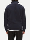 Logo Patch Nylon Padded Cardigan Navy - MONCLER - BALAAN 3