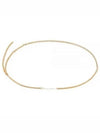 La Ceinture Signature Chain Belt Gold - JACQUEMUS - BALAAN 2