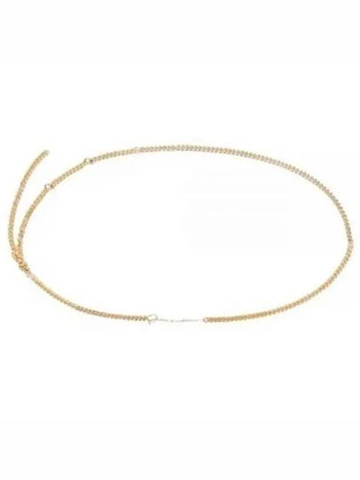 La Ceinture Signature Chain Belt Gold - JACQUEMUS - BALAAN 2