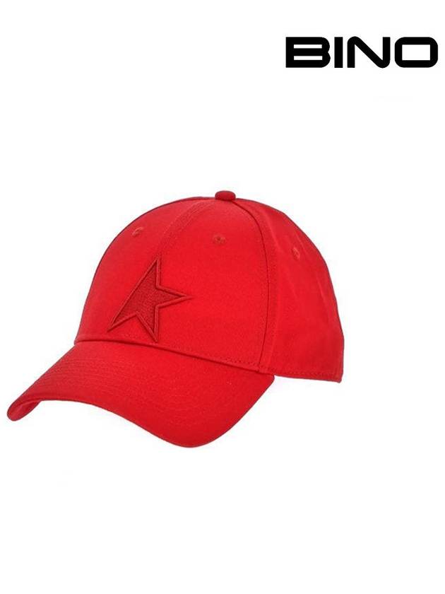 Star Papyrus Demos Ball Cap Red - GOLDEN GOOSE - BALAAN 2