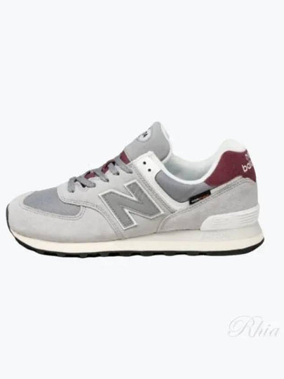 574 Low Top Sneakers Maroon Arctic Grey - NEW BALANCE - BALAAN 2