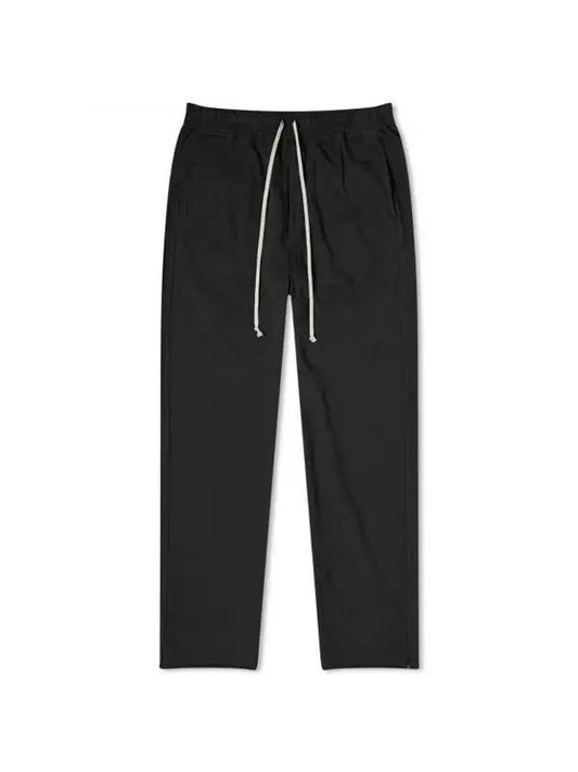 Berlin Organic Cotton Track Pants Black - RICK OWENS - BALAAN 1