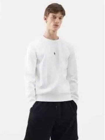 30 points cotton blend long sleeve sweatshirt white - POLO RALPH LAUREN - BALAAN 1