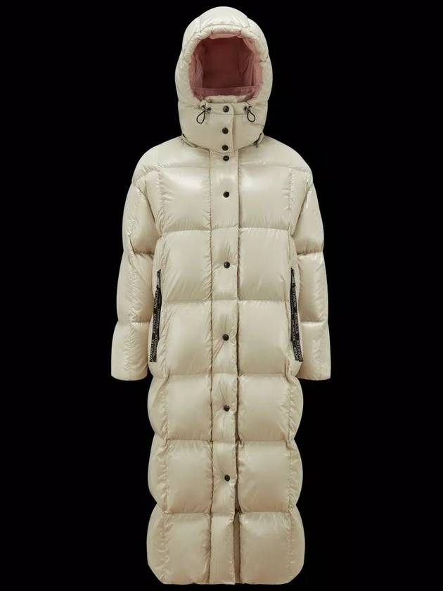 Women's Parnaiba Long Down Padding Beige - MONCLER - BALAAN 2