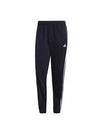 Essentials 3 Stripes Warm-Up Track Pants Black - ADIDAS - BALAAN 3