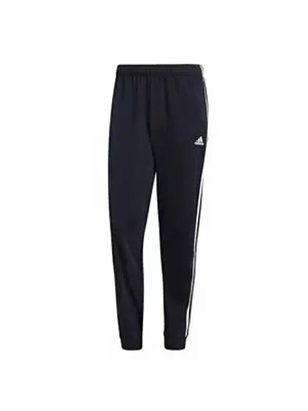 Essentials 3 Stripes Warm-Up Track Pants Black - ADIDAS - BALAAN 3