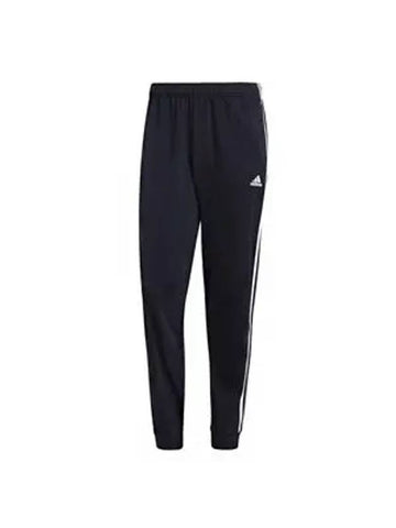 Essentials 3 Stripes Warm-Up Track Pants Black - ADIDAS - BALAAN 1