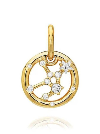 Virgo Zodiac Dangle Bracelet Charm Gold - PANDORA - BALAAN 2