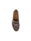 Gancini Ornament Loafer Brown - SALVATORE FERRAGAMO - BALAAN 4