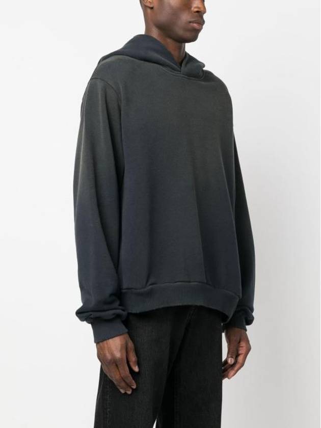 Franziska 1996 Back Logo print hoodie black - ACNE STUDIOS - BALAAN 8