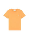 Baby Fox Patch Regular Short Sleeve T-Shirt Orange - MAISON KITSUNE - BALAAN 2