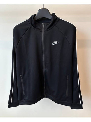 Jersey Zip up Jacket DX0671 010 Black MENS XL Asian Fit - NIKE - BALAAN 1