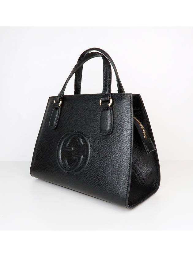 Soho Small Tote Bag Black - GUCCI - BALAAN 3