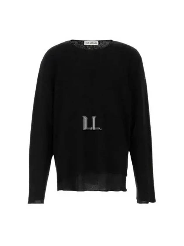 Double Lock Knit Top Black - OUR LEGACY - BALAAN 2