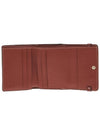 Darryl Flap Tri-Fold Small Bicycle Wallet Sepia Brown - CHLOE - BALAAN.