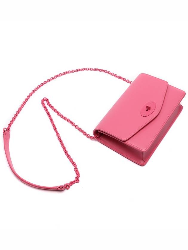 Darley Small Leather Cross Bag Pink - MULBERRY - BALAAN 6