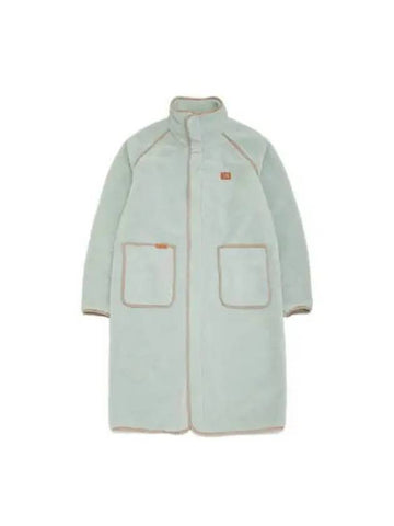 KODAK Apparel Brownie Logo Long Fleece Jacket MINT GREEN - KODO - BALAAN 1