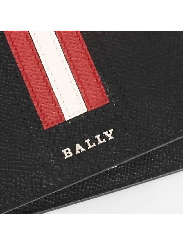 Trasai Vertical Logo Wallet Black - BALLY - BALAAN 5