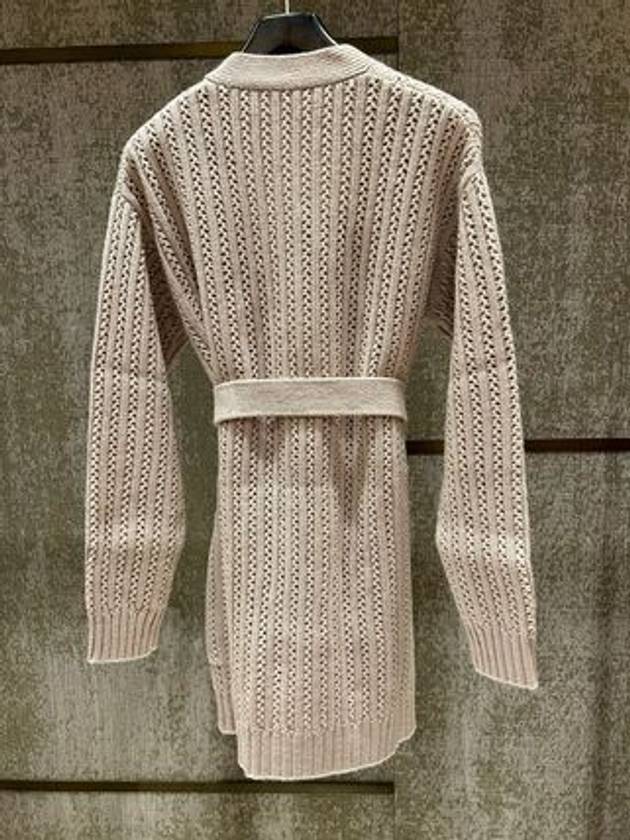 Balzac Wool Cardigan Beige - MAX MARA - BALAAN 3