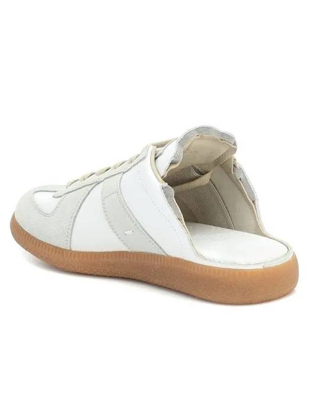 Women's Replica Cut Out Mule Low Top Sneakers White - MAISON MARGIELA - BALAAN 5