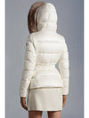 Women's Boed Fur Hooded Down Short Padding White - MONCLER - BALAAN 4