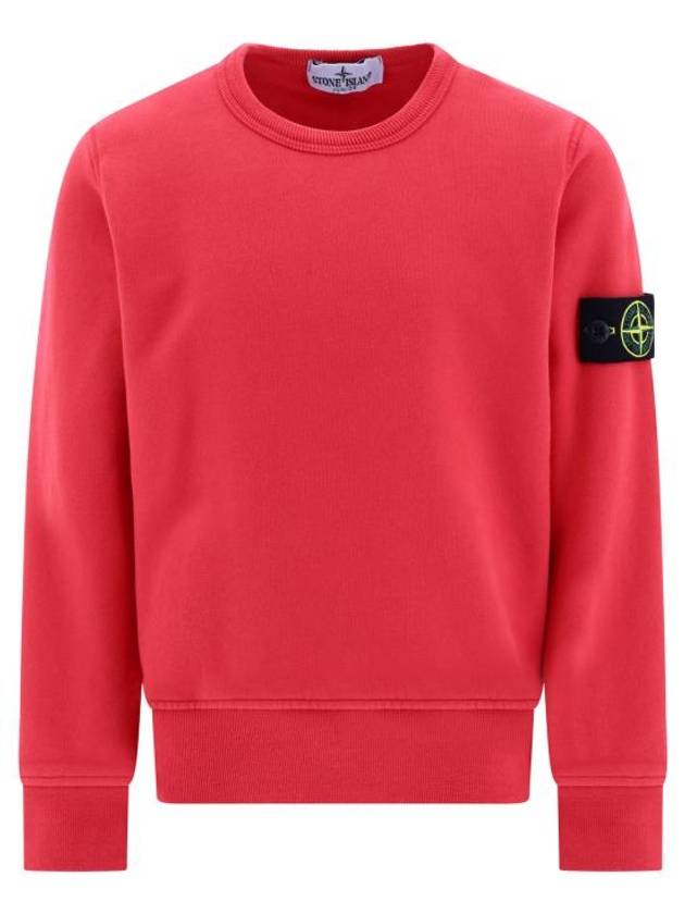 Kids Junior Knit Sweatshirt 791661320V0010 Fuchsia - STONE ISLAND - BALAAN 1