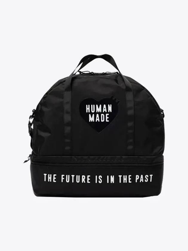 Boston Bag Black HM27GD035 - HUMAN MADE - BALAAN 1