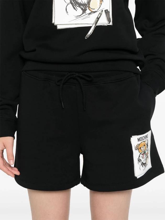 Moschino Shorts Black - MOSCHINO - BALAAN 5