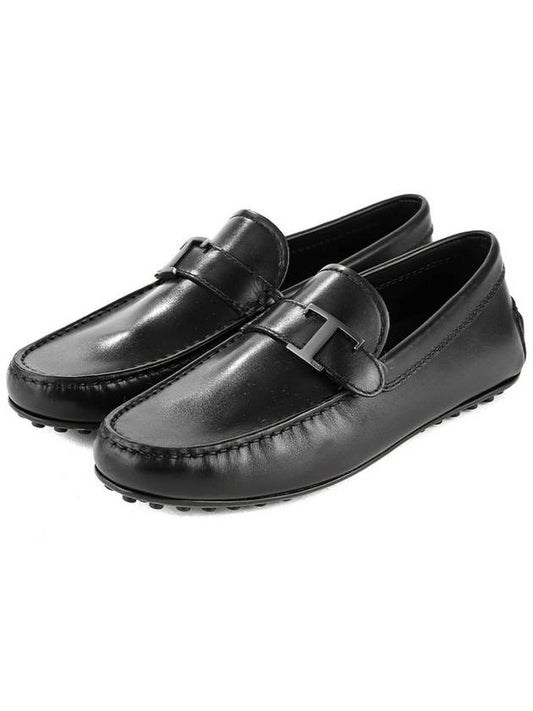 Men's City Gommino Driving Shoes Black - TOD'S - BALAAN 2