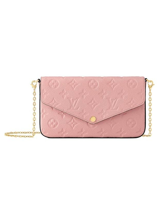 Pochette Felicie Monogram Shoulder Bag Rose - LOUIS VUITTON - BALAAN 1