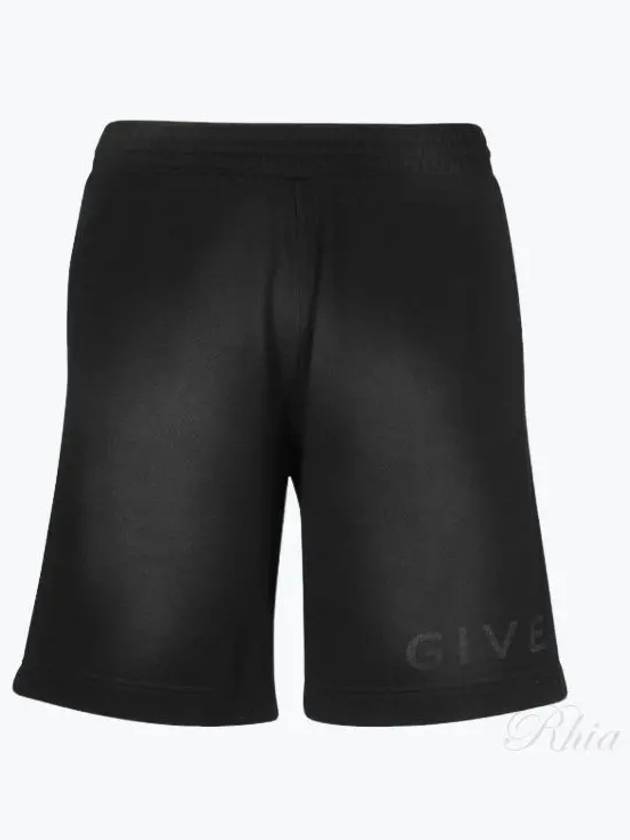 logo print bermuda shorts - GIVENCHY - BALAAN 2