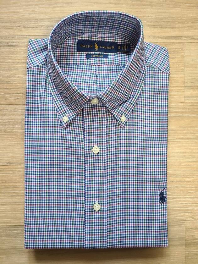 Custom fit gingham shirt - POLO RALPH LAUREN - BALAAN 4