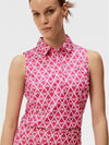 Women s Dena Print Sleeveless Top Geofuchsia Purple GWJT09008 S193 - J.LINDEBERG - BALAAN 2