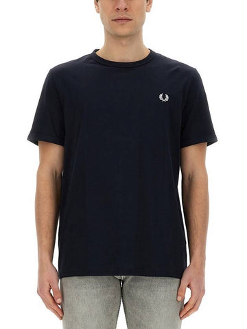 T-SHIRT WITH LOGO - FRED PERRY - BALAAN 1