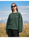 National Mountain Pigment Sweatshirt Blue Green - FLUKE - BALAAN 1