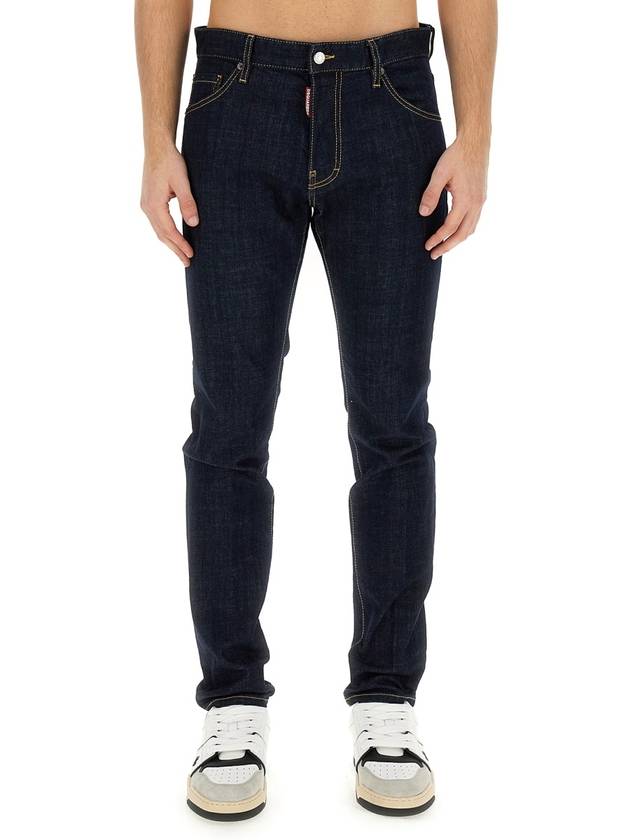 Men's Dark Wash Cool Guy Jeans Blue - DSQUARED2 - BALAAN 2