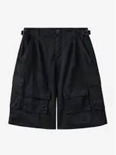 Compass Badge Cargo Shorts Blue - STONE ISLAND - BALAAN 2