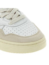 Medalist Goatskin Low Top Sneakers White - AUTRY - BALAAN 10