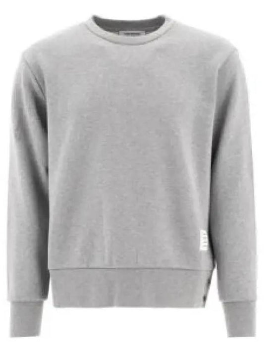 Center Back Stripe Crewneck Sweatshirt Light Grey - THOM BROWNE - BALAAN 2