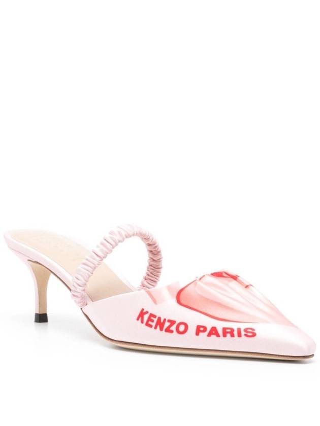 24SS Dress Shoes FE52PP110F85 34 LIGHT PINK - KENZO - BALAAN 3