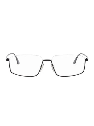 Inverted Rimless Metal Eyeglasses Black - BALENCIAGA - BALAAN 1