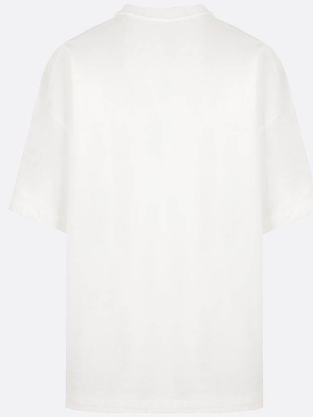 Men's Logo Cotton Short Sleeve T-Shirt White - JIL SANDER - BALAAN 3