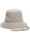 De Coeur Bucket Hat Beige - AMI - BALAAN 1