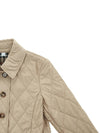 quilted padded jacket beige - BURBERRY - BALAAN.