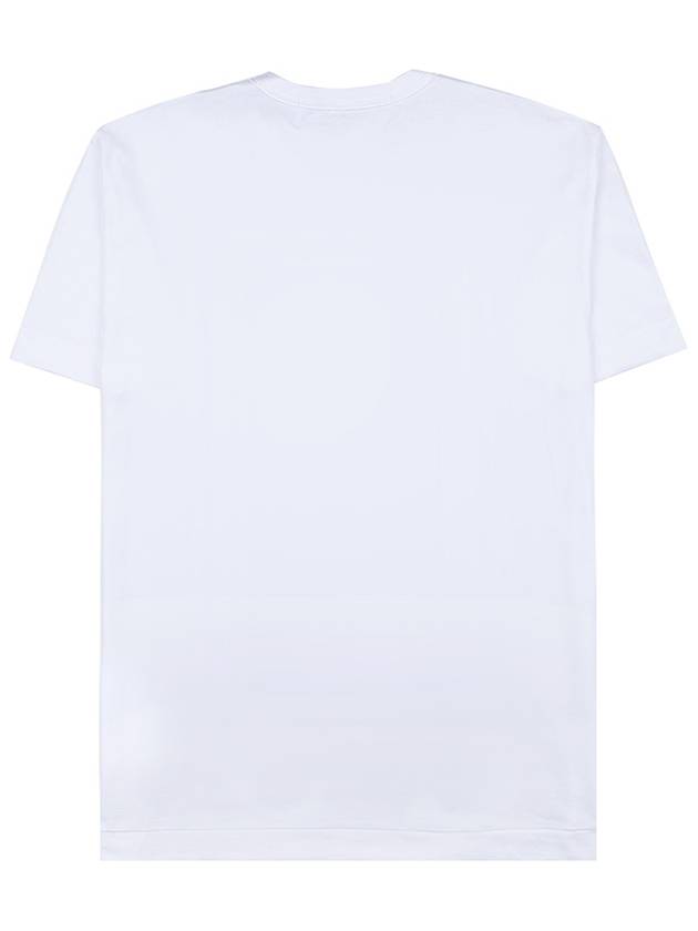 Camouflage Heart Wappen TShirt P1T244 WHITE - COMME DES GARCONS - BALAAN 2