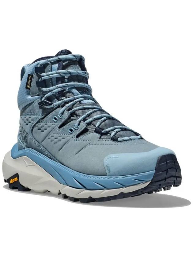 Kaha 2 GTX Waterproof High Top Sneakers Blue - HOKA ONE ONE - BALAAN 3